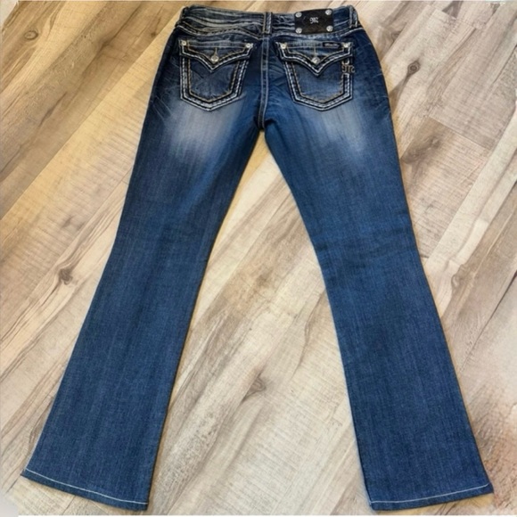 Women’s MissMe Heavy Stitch Bootcut Jean - Picture 2 of 4